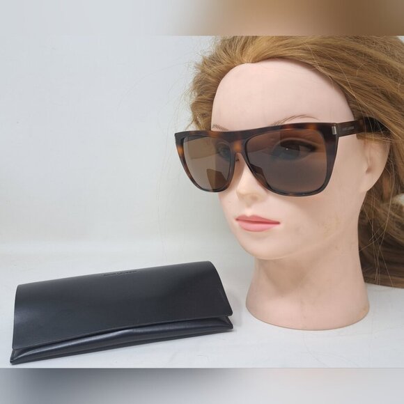 Saint Laurent Sunglasses Frames Only Prescription Flat Top 59mm